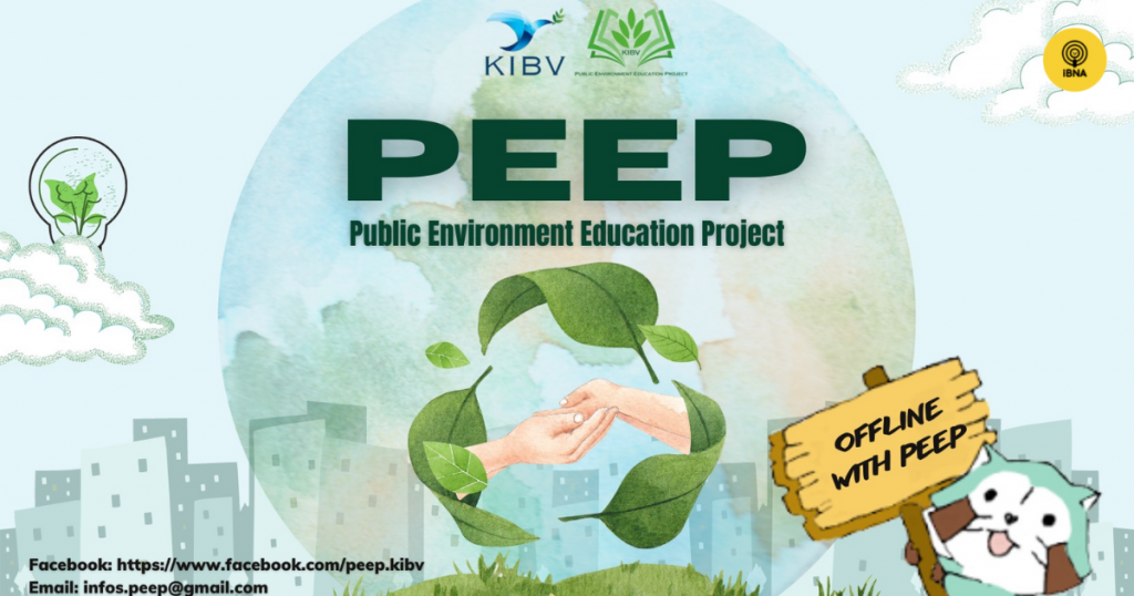 Workshop “GREENISH” được tổ chức bởi PEEP -  một dự án của Tổ chức Phi Chính phủ Quốc tế KIBV - Keep It Beautiful Vietnam với sứ mệnh “giúp cộng đồng hiểu phần nào về ảnh hưởng của rác thải nhựa tới môi trường sinh vật”.