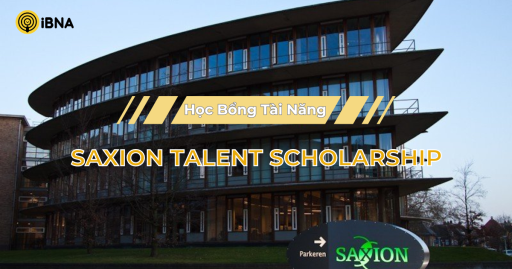 Học bổng Saxion Talent Scholarship (STS) tại Saxion University Of Applied Sciences dành cho những sinh viên quốc tế có mong muốn theo học bằng Cử nhân tại Hà Lan trị giá lên đến 2.500 EURO. 